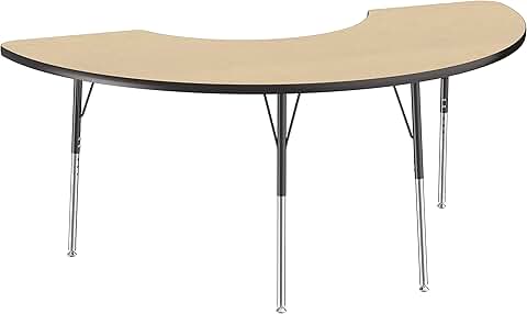 FDP Half Moon Activity School and Office Table best seller