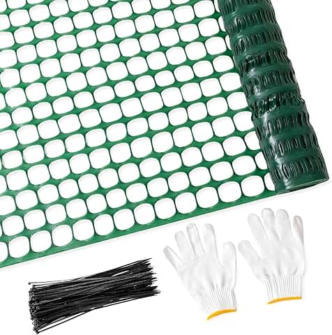 PotatoLife Plastic Mesh Fence Safety Fence top seller patio lawn and garden