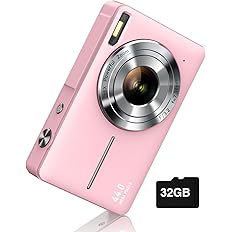 Camera and Photo Products FHD 1080P Digital Point and Shoot Camera
