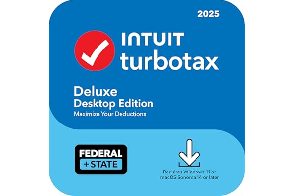 turbo tax deluxe desktop edition top selling software
