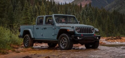 Jeep Adventure 4x4 lake in the river