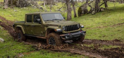 Jeep Adventure 4x4 lake in mud