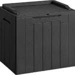 30 Gallon Resin Deck Box Waterproof top selling patio lawn and garden