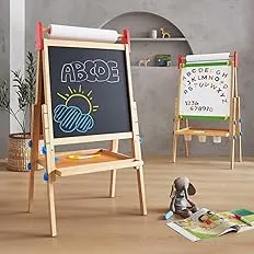 Tiny Land Easel for Kids with 2 Drawing Paper Roll best seller Toys and Games