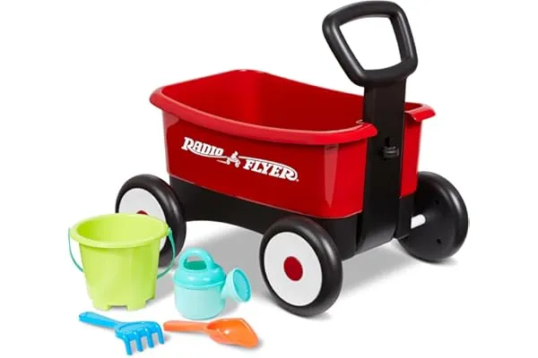 Radio Flyer My 1st Wagon 2-in-1 Walker & Pull Wagon top seller Toys and Games