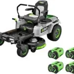 EGO Power Electric Riding Lawn Mower best seller patio lawn and garden