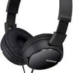 Sony ZX Series Wired OnEar Headphones Black MDRZX110