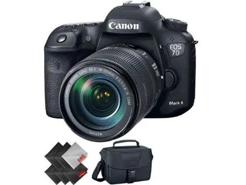 Canon EOS 7D Mark II DSLR Camera with 18-135mm f/3.5-5.6 IS USM Lens & W-E1 Wi-Fi Adapter + 2 Year Accidental Warranty Rakuten's E-Commerce