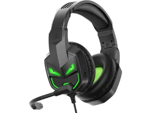 EKSA Fenrir S Gaming Headset for Xbox Series X/S, Xbox One, PS5, PS4, PC, Switch - Noise Cancelling Microphone, Comfortable Ear Pads, 50 mm Drivers, RGB Light, One Key Control - Birthday Gift Rakuten's E-Commerce