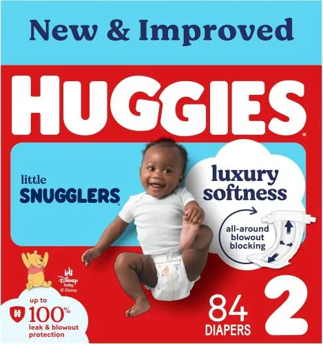 Top selling Baby Items Huggies Size 2 diapers little snugglers 12-18# 84 ct 