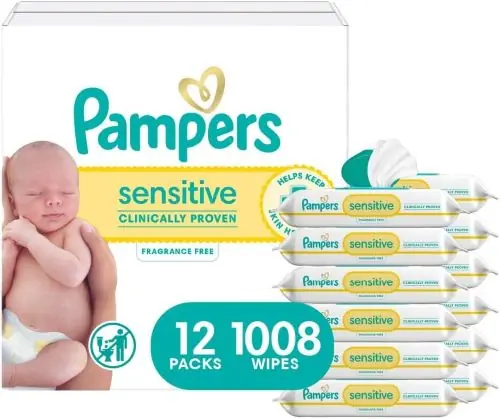 Top selling Baby Items Pampers Sensitive baby wipes hypoallergenic 1008 wipes