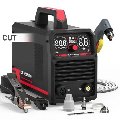 65A Plasma Cutter, Dual Voltage 110/220V, Non-High Frequency Blowback, Non-Touch Pilot Arc, Digital DC Inverter with Large LED Display Rakuten's E-Commerce
