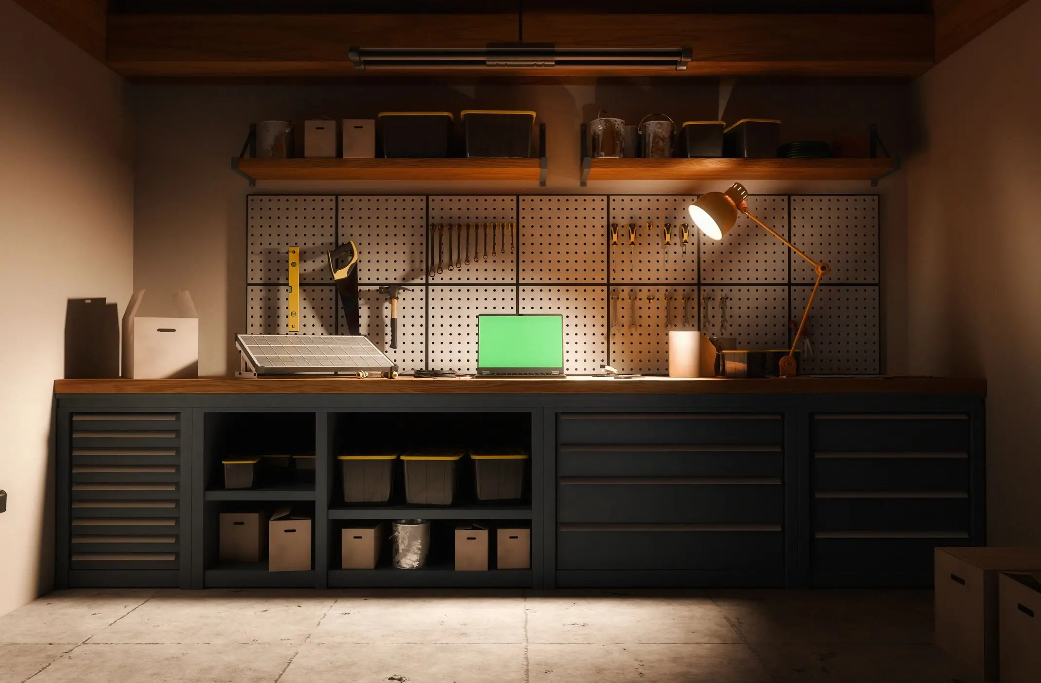 Workspace used to review property information and records