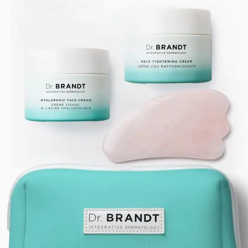 Skincare is Important two-step ritual features a Dr Brandt favorite clinical-grade essential
