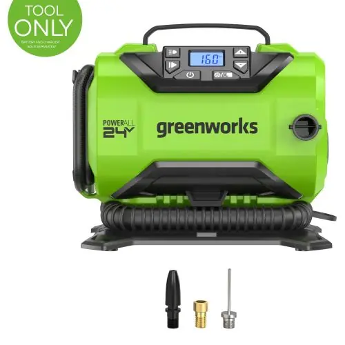 Greenworks Leading Battery Power Tools 24V Cordless Battery Inflator