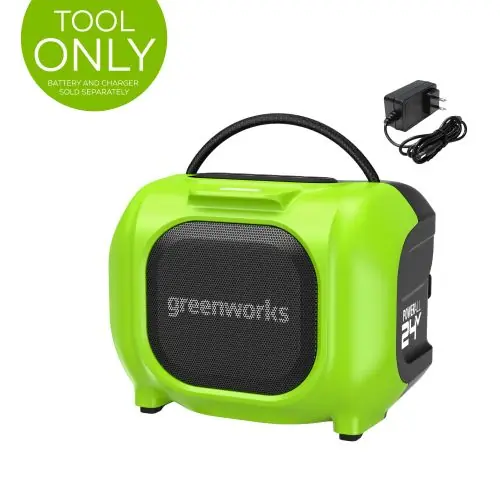 Greenworks Leading Battery Power Tools 24V Cordless Battery Mini Bluetooth Speaker