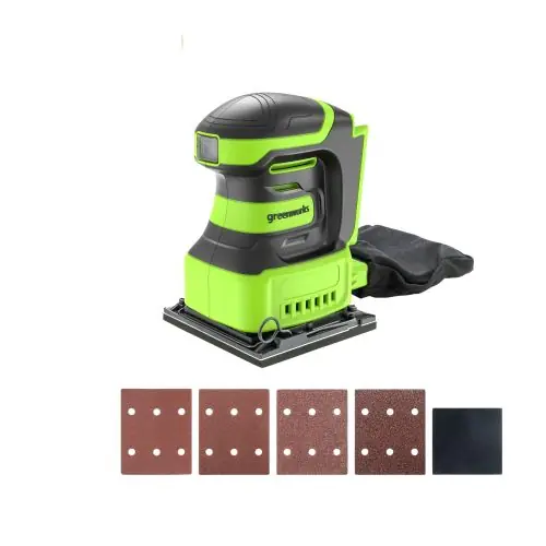 Greenworks Leading Battery Power Tools 24V Cordless Battery Quarter Sheet Sander (Tool Only)