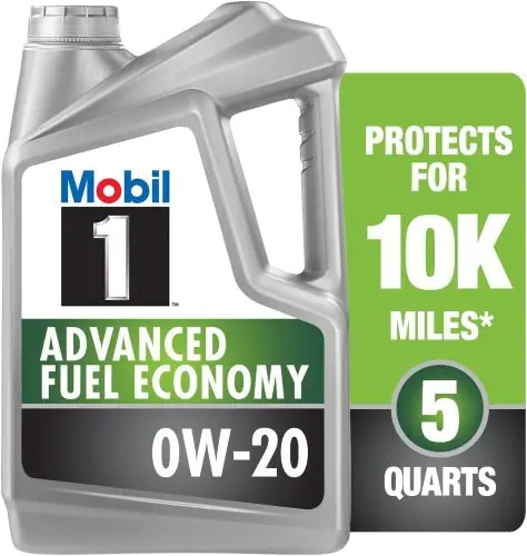 mobil 1 high mileage oil