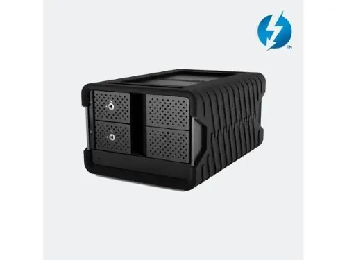 Neweggs Leader of the ERetail Tech Space Glyph Technologies Blackbox PRO RAID 44TB 2-Bay Thunderbolt 3 RAID Array w/Hub