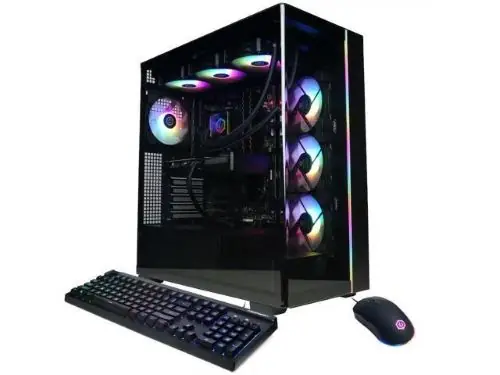 Neweggs Leader of the ERetail Tech Space Gaming Desktop - AMD Ryzen 7 9800X3D - NVIDIA GeForce RTX 5070 12GB - 32GB DDR5 - 2TB PCIe 4.0 SSD