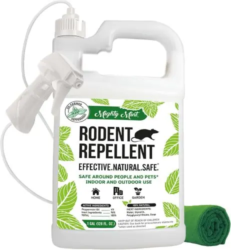 Mint Peppermint Oil Rodent Repellent Spray