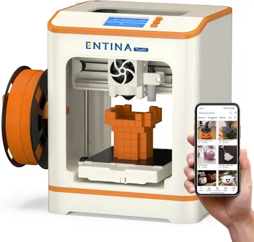 Rapid prototyping 3d printing Entina Tina2C Mini 3D Printer for Kids & Beginners